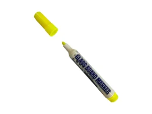 Pennarello per lavagne in vetro GIALLO