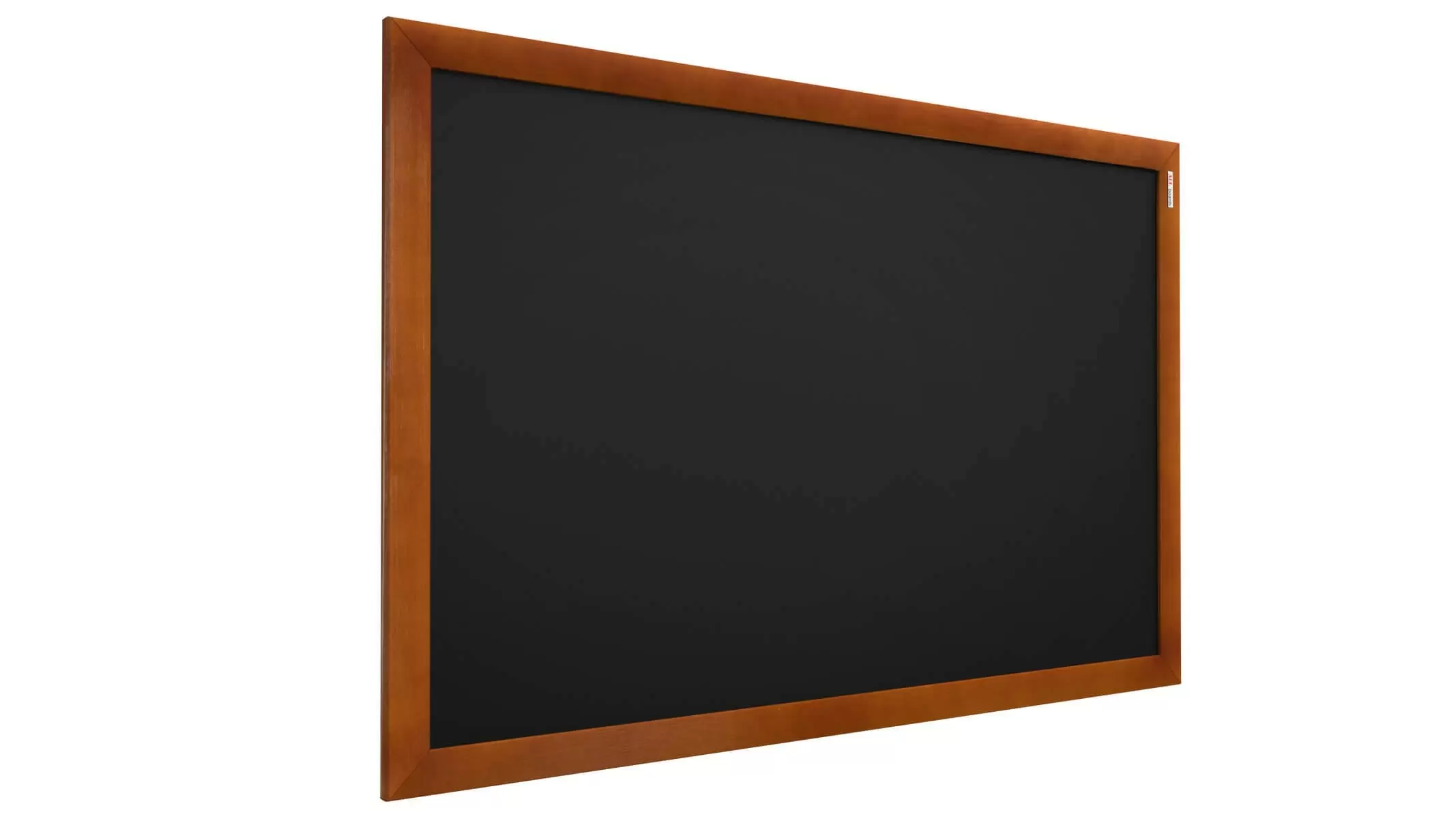 Lavagna nera da gesso in cornice di legno 100x80 cm LUX
