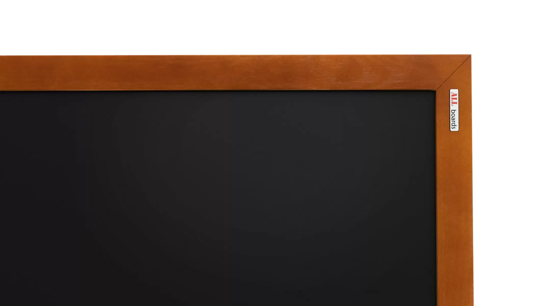 Lavagna nera da gesso in cornice di legno 100x80 cm LUX - immagine 3