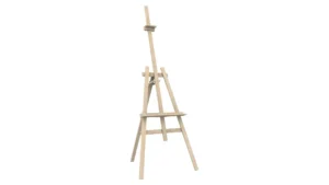 Cavalletto treppiede regolabile 145cm in legno – per pittura – disegno - lavagne