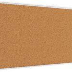Bacheca in sughero (cornice in alluminio) 150x100 cm
