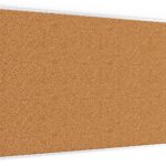 Bacheca in sughero (cornice in alluminio) 180x100 cm