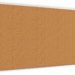 Bacheca in sughero (cornice in alluminio) 200x100 cm