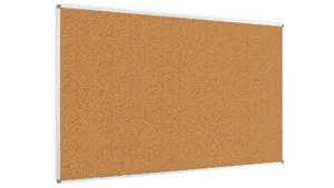 Bacheca in sughero (cornice in alluminio) 200x120 cm