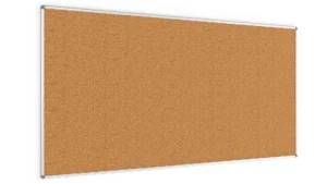 Bacheca in sughero (cornice in alluminio) 240x120 cm