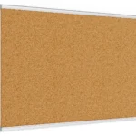 Bacheca in sughero (cornice in alluminio) 90x60 cm