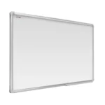 Lavagna magnetica bianca smaltata (cornice in alluminio anodizzato EXPO) 90x60 cm