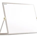 Lavagna magnetica cancellabile 40x30 cm per scrivania con supporto