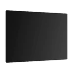 Tagliere Coprifornelli in Vetro Universale NERO 52x60cm Protezione per Piani Cottura, Piano di Lavoro, in Vetro Temperato