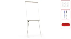 Lavagna a fogli mobili magnetica cancellabile a secco 100x70 cm