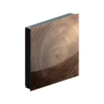 Cassetta armadietto portachiavi in vetro magnetica 30x30 cm RUGGINE