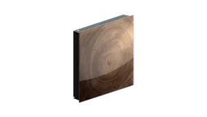 Cassetta armadietto portachiavi in vetro magnetica 30x30 cm RUGGINE