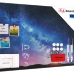 Lavagna magnetica in acciaio VIA LATTEA E ALBERO 90x60cm METALboards lastra adatta per tutti i tipi di calamite + set di accessori GRATIS