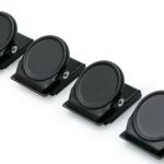 Clip magnetiche nere - set di 4 clip