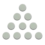 Calamite per lavagne magnetiche da 20mm - 10 pezzi BIANCHE