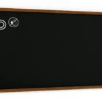 Lavagna MAGNETICA nera da gesso in cornice di legno 200x100 cm
