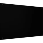 Pannello magnetico nero da gesso 60x30cm - senza cornice a parete