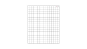 Foglio magnetico cancellabile a secco 80x95cm - quadretti