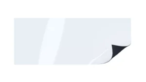 Foglio magnetico cancellabile a secco 50x20cm - bianco