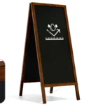 Lavagna per gesso con cavalletto bifacciale 150x61 cm RESISTENTE ALL’ACQUA