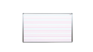 Lavagna magnetica bianca cancellabile 120x90 cm con stampa - per scrittura