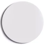 Pannello magnetico rotondo bianco CERCHIO diametro 30cm - lavagna bianca senza cornice