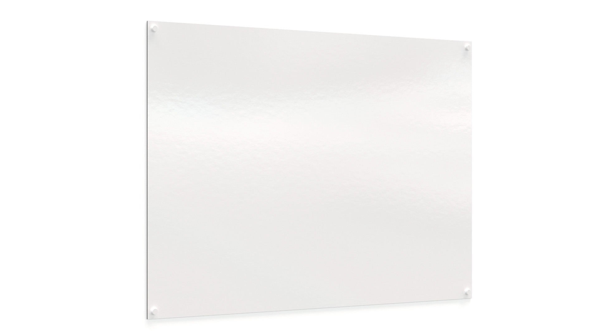 Pannello magnetico bianco 90x60 cm - lavagna bianca senza cornice