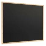 Lavagna nera da gesso 100x80 cm con cornice in legno ECO
