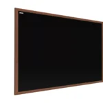 Lavagna nera da gesso in cornice di legno 60x40 cm