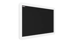 Lavagna bianca da gesso in cornice di legno 90x60 cm - bianca -  forma Smartphone