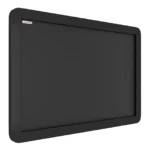 Lavagna nera da gesso in cornice di legno 90x60 cm - nera - forma Smartphone