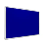 Lavagna colorata con superificie in feltro 180x100cm - blu