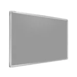 Lavagna colorata con superificie in feltro 200x100cm - grigia