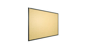 Lavagna in Sughero con Cornice Nero in Legno 120x90cm, Bacheca Sughero per Puntine Spille Memoboard