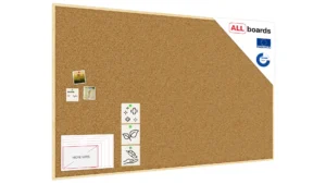 Bacheca in sughero (cornice in legno) 200x120 cm
