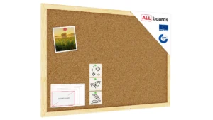 Bacheca in sughero (cornice in legno) 60x40 cm