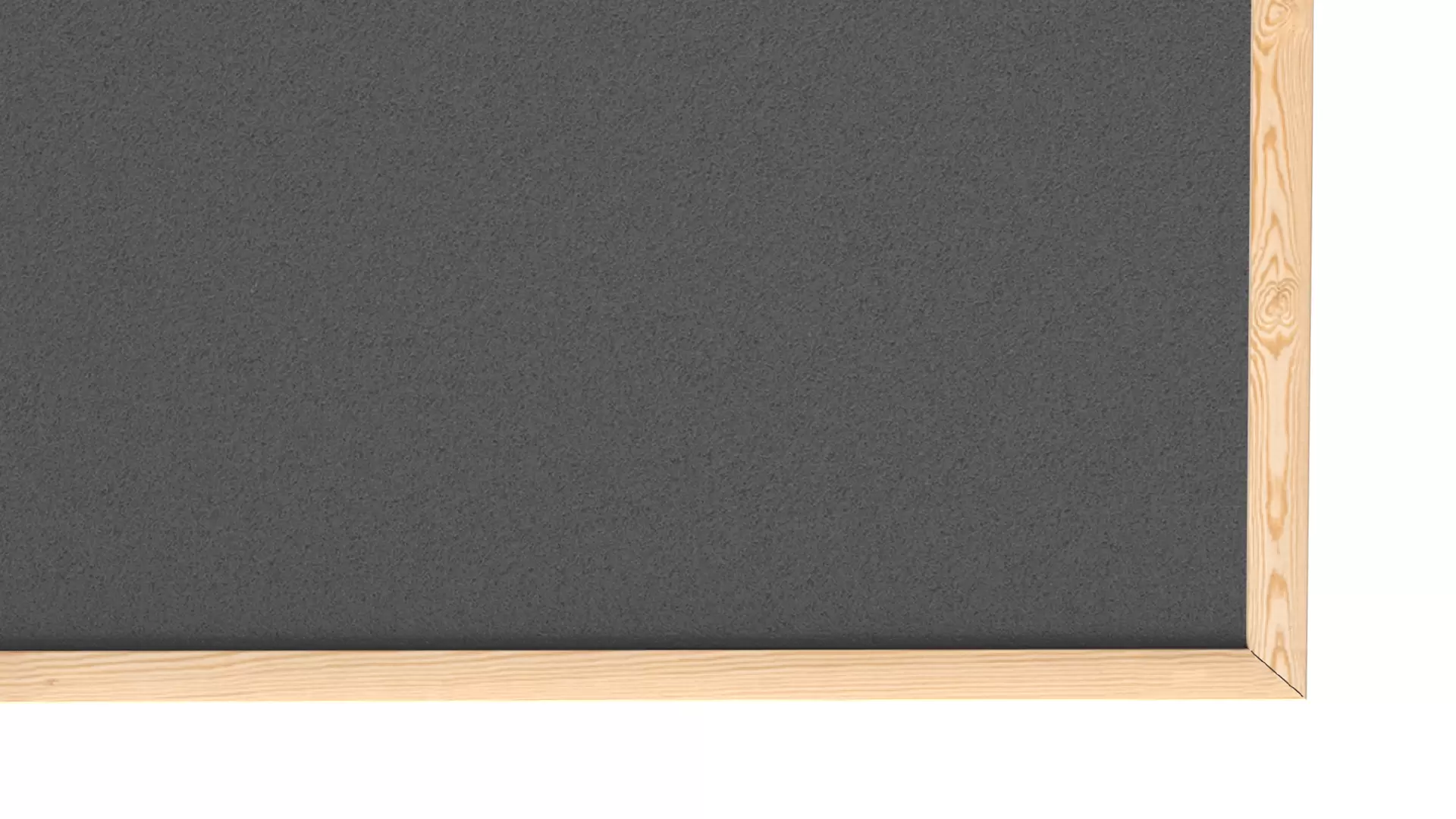 Bacheca in sughero grigio scuro (cornice in legno) 90x60 cm - immagine 6