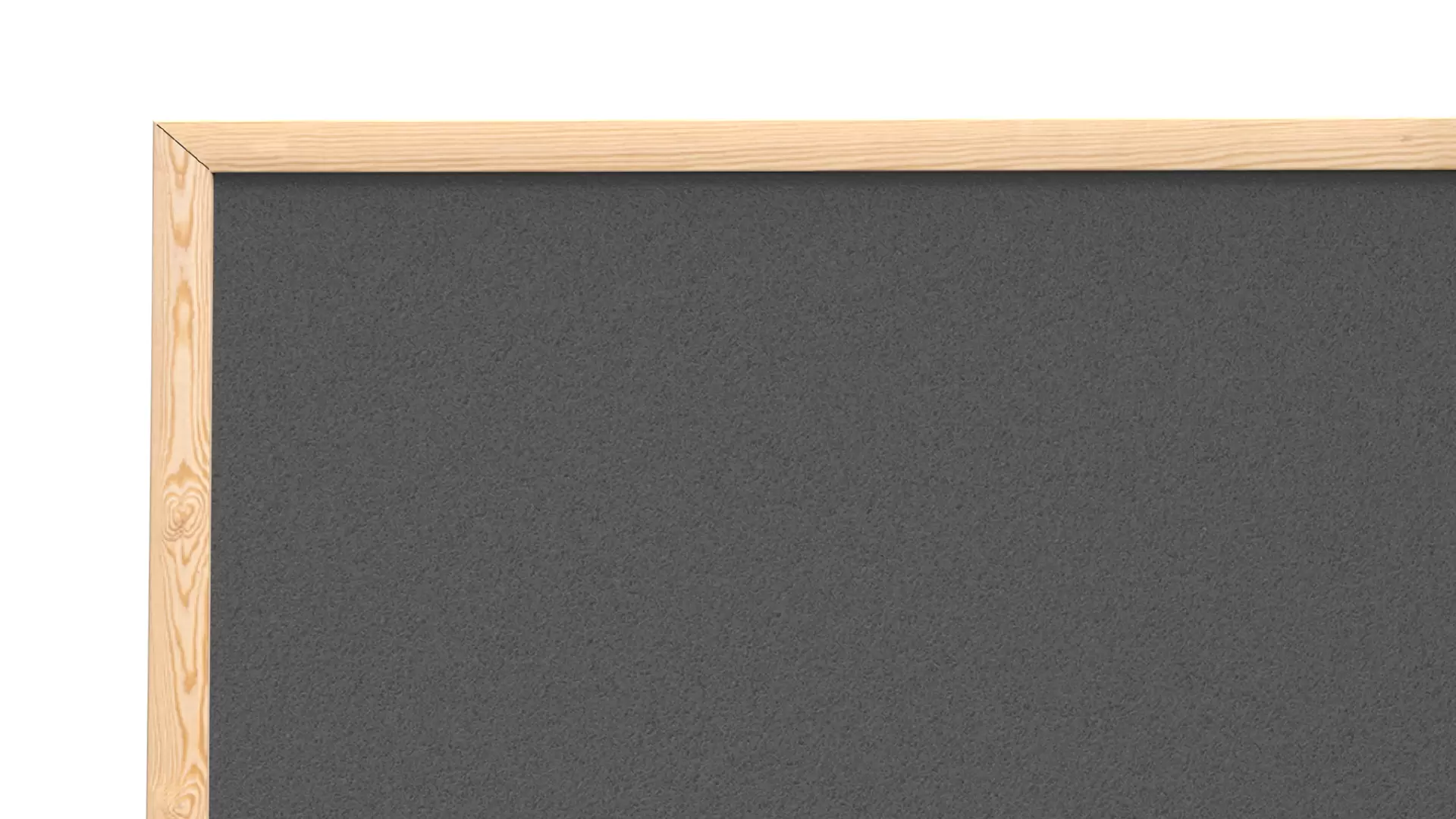 Bacheca in sughero grigio scuro (cornice in legno) 90x60 cm - immagine 7