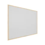Bacheca in sughero grigio chiaro (cornice in legno) 60x40 cm