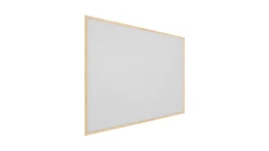 Bacheca in sughero grigio chiaro (cornice in legno) 60x40 cm
