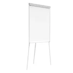 Lavagna portablocco magnetica cancellabile a secco 100x70 cm con treppiede