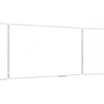 Lavagna magnetica cancellabile a secco bianca "trittico" 100x170 // 340 cm