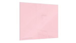Lavagna in vetro Bubblegum pink 45x45cm - senza cornice, per calamite al neodimio