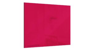 Lavagna in vetro Pinking about you 45x45cm - senza cornice, per calamite al neodimio