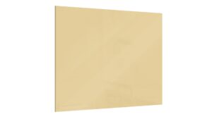 Lavagna in vetro Cappuccino 45x45cm - senza cornice, per calamite al neodimio