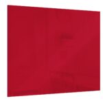 Lavagna in vetro Merlot 45x45cm - senza cornice, per calamite al neodimio