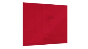 Lavagna in vetro Merlot 45x45cm - senza cornice, per calamite al neodimio