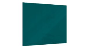 Lavagna in vetro Teal Appeal 45x45cm - senza cornice, per calamite al neodimio