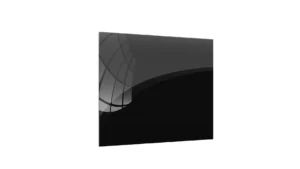 Lavagna in vetro nera magnetica 50x50 cm - senza cornice, per calamite al neodimio