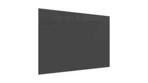 Lavagna in vetro grigia scura magnetica 60x40 cm - senza cornice, per calamite al neodimio